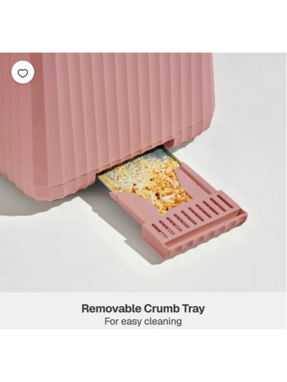 NEW Thyme & Table 2-Slice Toaster in Pink and Gold